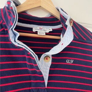 Vineyard Vines Navy & Red Women’s Pullover, Size Medium